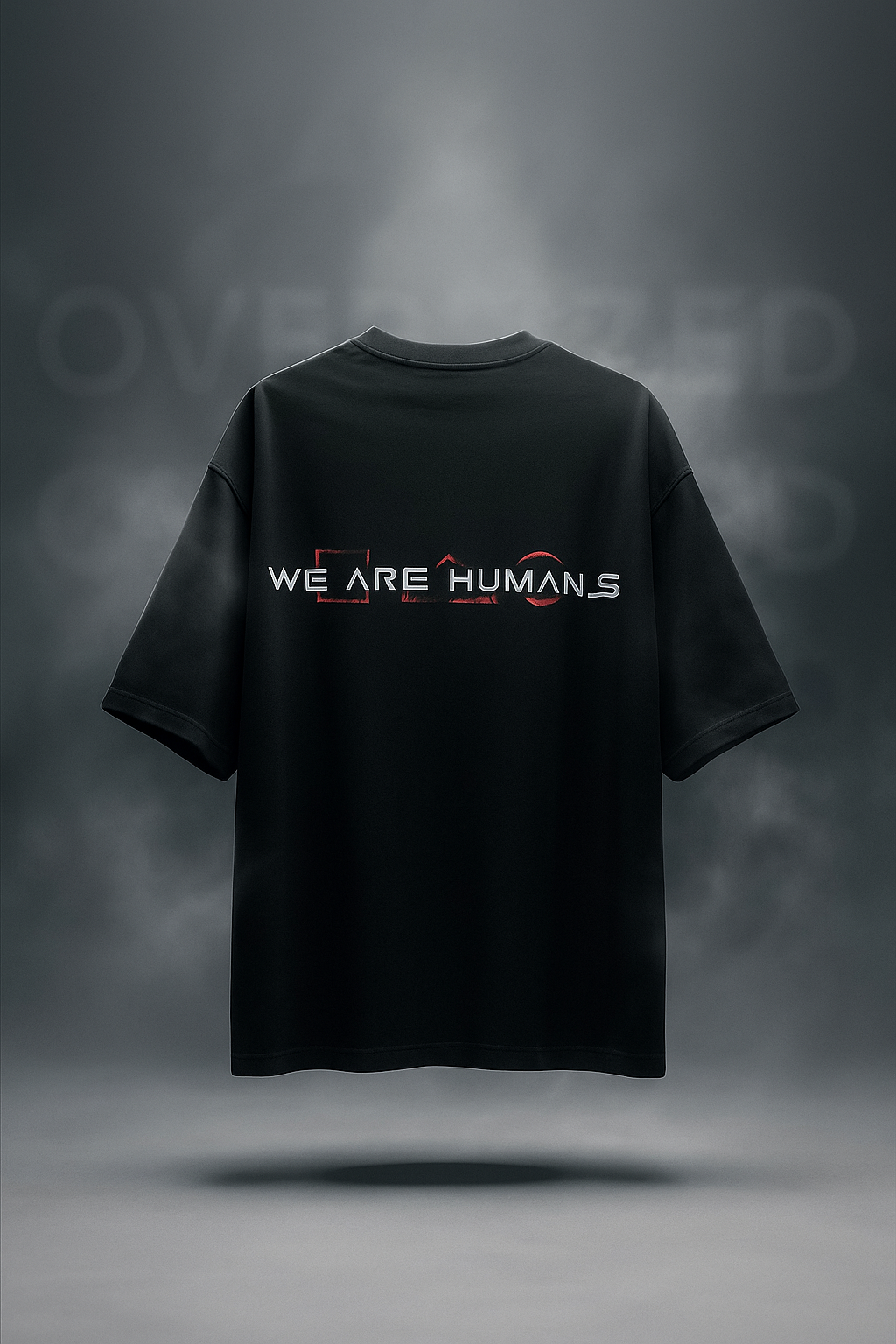SQUID GAME WE ARE HUMANS OVERSIZED TEE