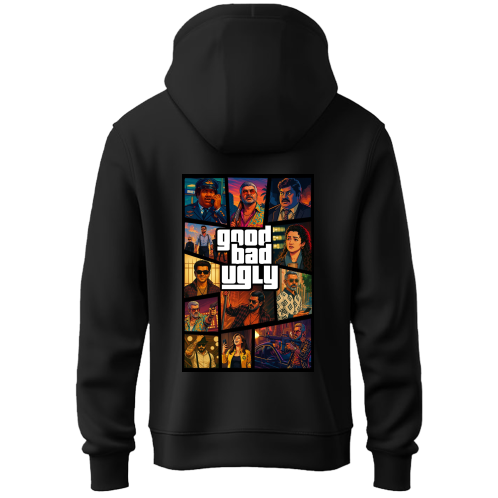 GOOD BAD UGLY DUAL DESIGN HOODIE