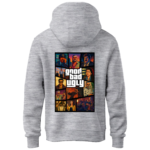 GOOD BAD UGLY DUAL DESIGN HOODIE