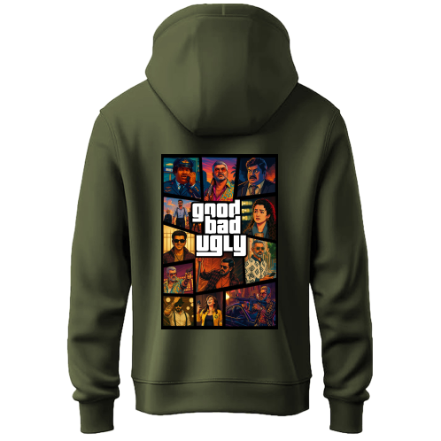 GOOD BAD UGLY DUAL DESIGN HOODIE
