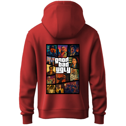 GOOD BAD UGLY DUAL DESIGN HOODIE