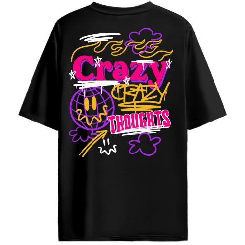 CRAZY THOUGHTS OVERSIZED