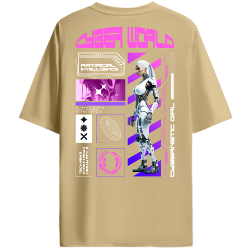 CYBER WORLD OVERSIZED