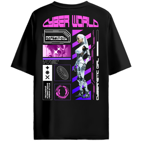 CYBER WORLD OVERSIZED