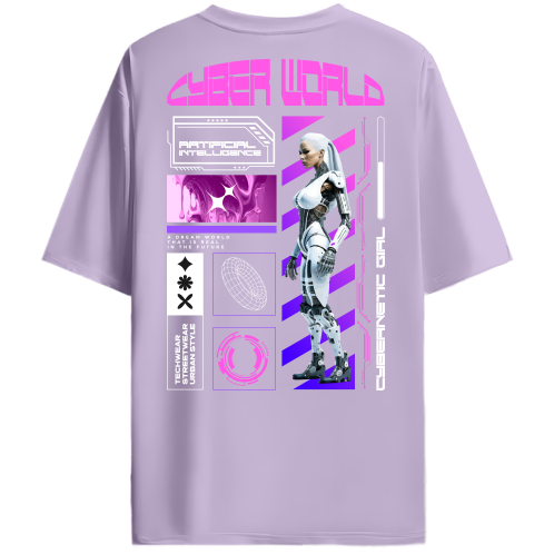 CYBER WORLD OVERSIZED
