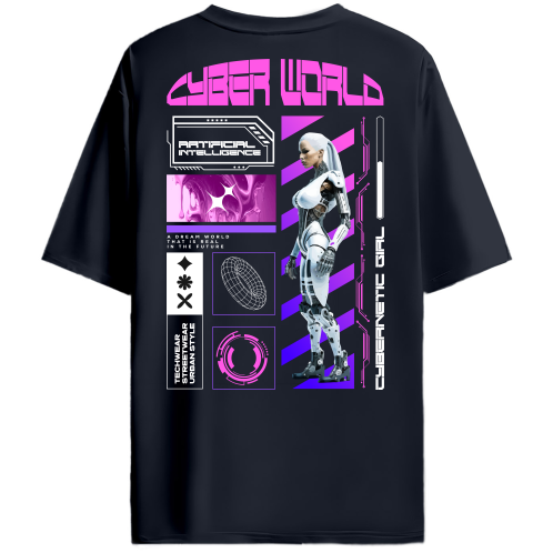 CYBER WORLD OVERSIZED