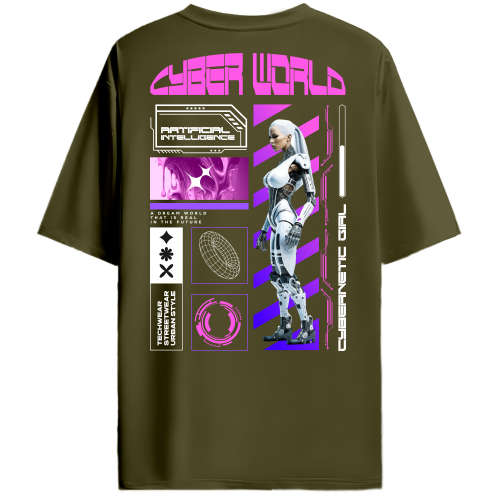 CYBER WORLD OVERSIZED