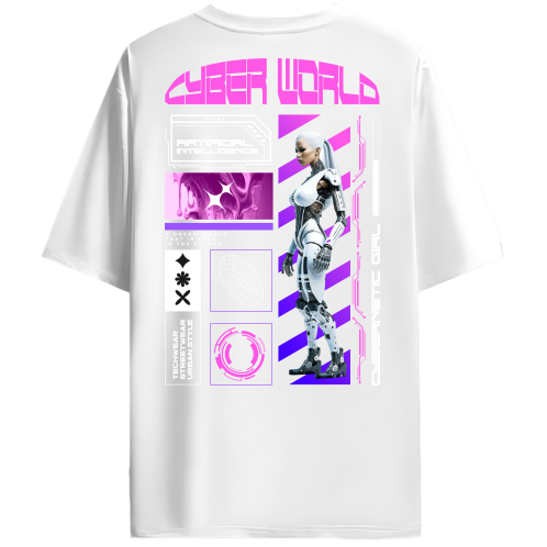 CYBER WORLD OVERSIZED