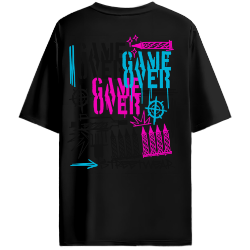 GAME OVER OVERSIZED