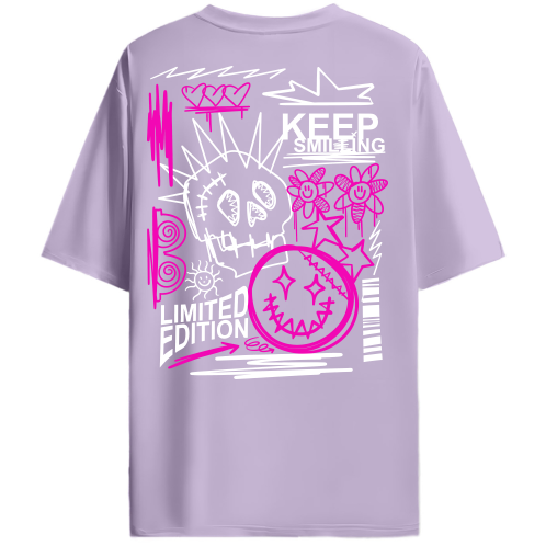 KEEP SMILING OVERSIZED