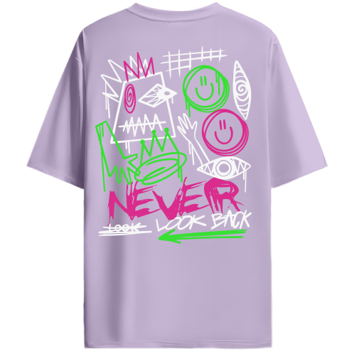 NEVER LOOK BACK OVERSIZED