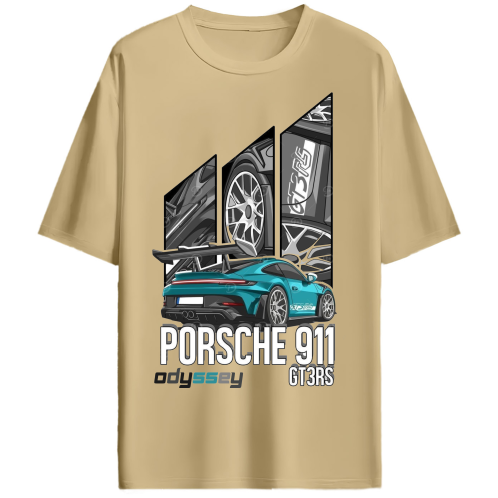 PORSCHE 911 GT3 RS OVERSIZED TSHIRT