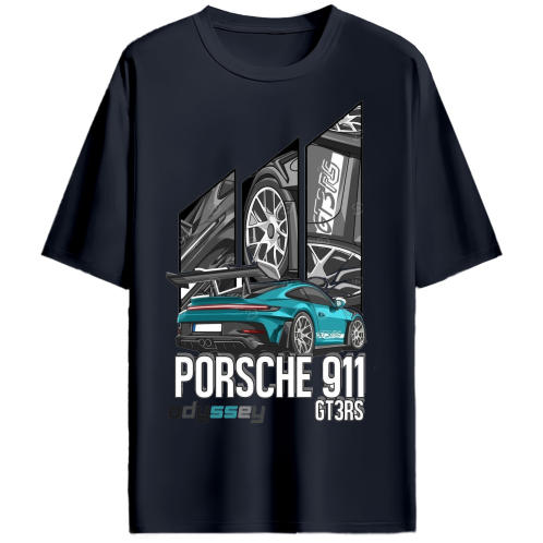 PORSCHE 911 GT3 RS OVERSIZED TSHIRT