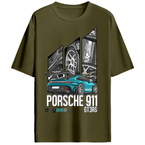 PORSCHE 911 GT3 RS OVERSIZED TSHIRT