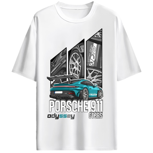 PORSCHE 911 GT3 RS OVERSIZED TSHIRT