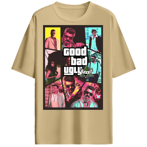 GOOD BAD UGLY AJITH OVERSIZED