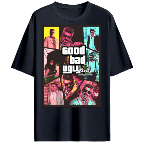 GOOD BAD UGLY AJITH OVERSIZED