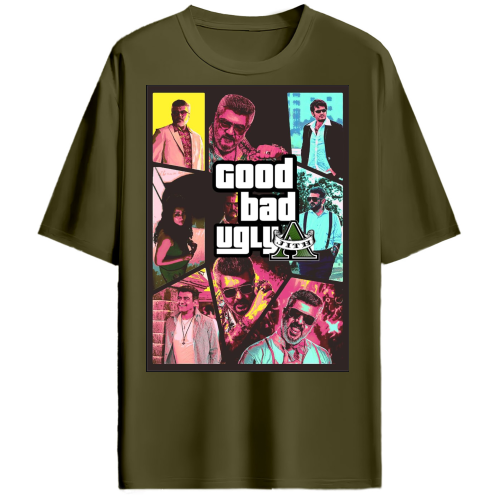 GOOD BAD UGLY AJITH OVERSIZED