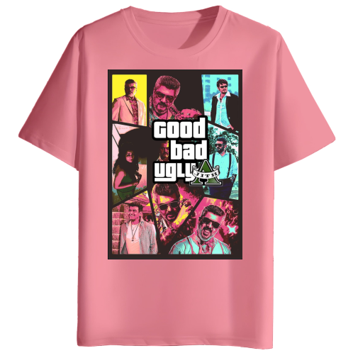 GOOD BAD UGLY (GBU) AJITH TSHIRT