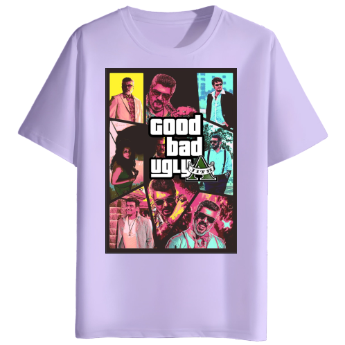 GOOD BAD UGLY (GBU) AJITH TSHIRT