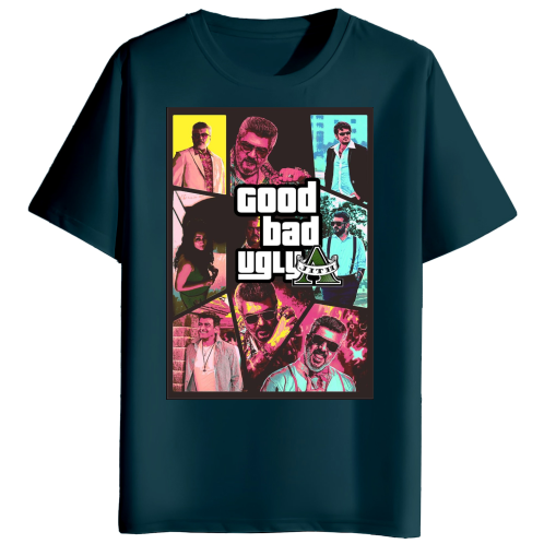 GOOD BAD UGLY (GBU) AJITH TSHIRT