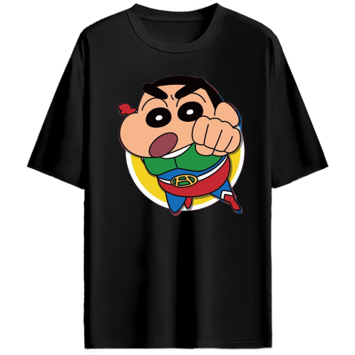 ACTION COMMON SHINCHAN OVERSIZED TEE