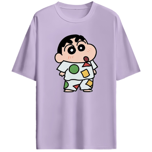 SHINCHAN DUAL SIDE OVERSIZED TEE