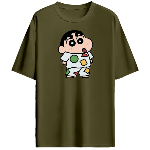 SHINCHAN IN NIGHT WEAR OVERSIZED TEE