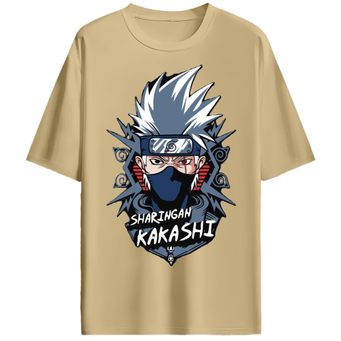 SHARINGAN KAKASHI ANIME OVERSIZED TEE