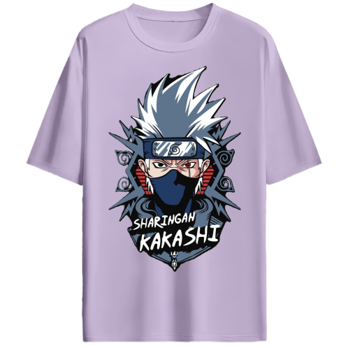 SHARINGAN KAKASHI ANIME OVERSIZED TEE