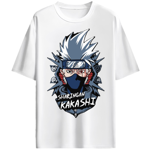 SHARINGAN KAKASHI ANIME OVERSIZED TEE