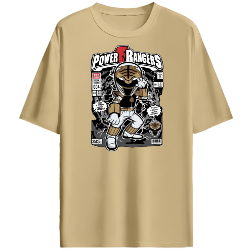 POWER RANGERS OVERSIZED TEE