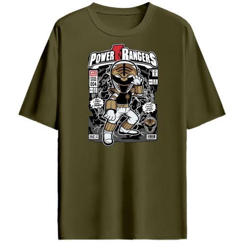 POWER RANGERS OVERSIZED TEE