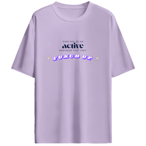 Be a reminder! Oversized T-shirt.